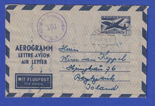 Austria lettera pieghevole