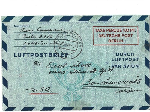 Berlino lettera pieghevole